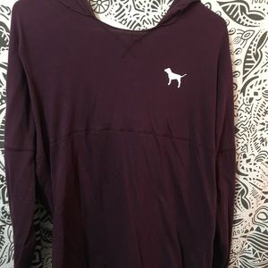 Victoria's Secret Pink shirt with hood